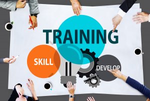 on-the-job training of sales people